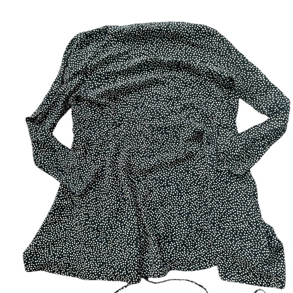 REFORMATION Gjelina Long Sleeve Wrap Mini Dress Size Small - Picture 9 of 9